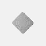 Dessous de verre diatomite Gris nuage