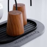 Égouttoir à tasse Noir en diatomite Loom