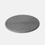 Dessous de plat Gris Orage en diatomite Kendra