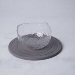 Dessous de plat Gris Orage en diatomite Kendra