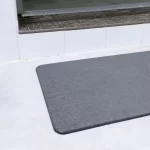 Tapis de bain Gris Nuage en diatomite Terra
