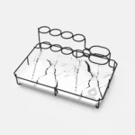 Support brosse à dents Blanc Coral en diatomite Audia