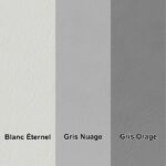 Tapis de bain Blanc Éternel en diatomite Terra Lina