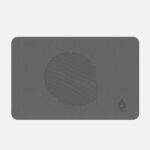 Tapis de bain Noir Onyx en diatomite Essence