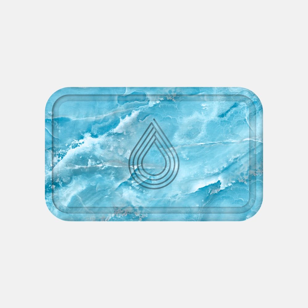 Porte-savon Bleu Oceane en diatomite Lunis