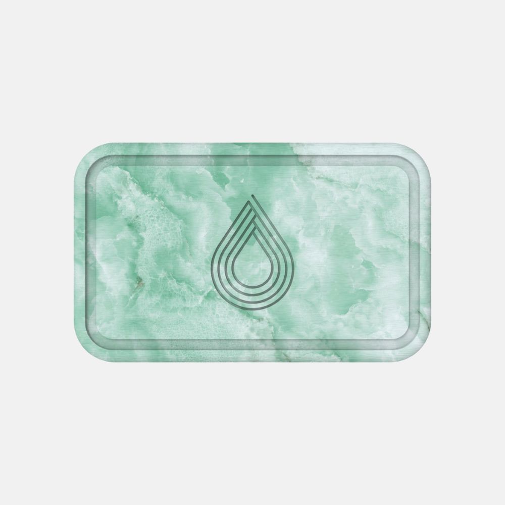 Porte-savon Vert Amazone en diatomite Lunis