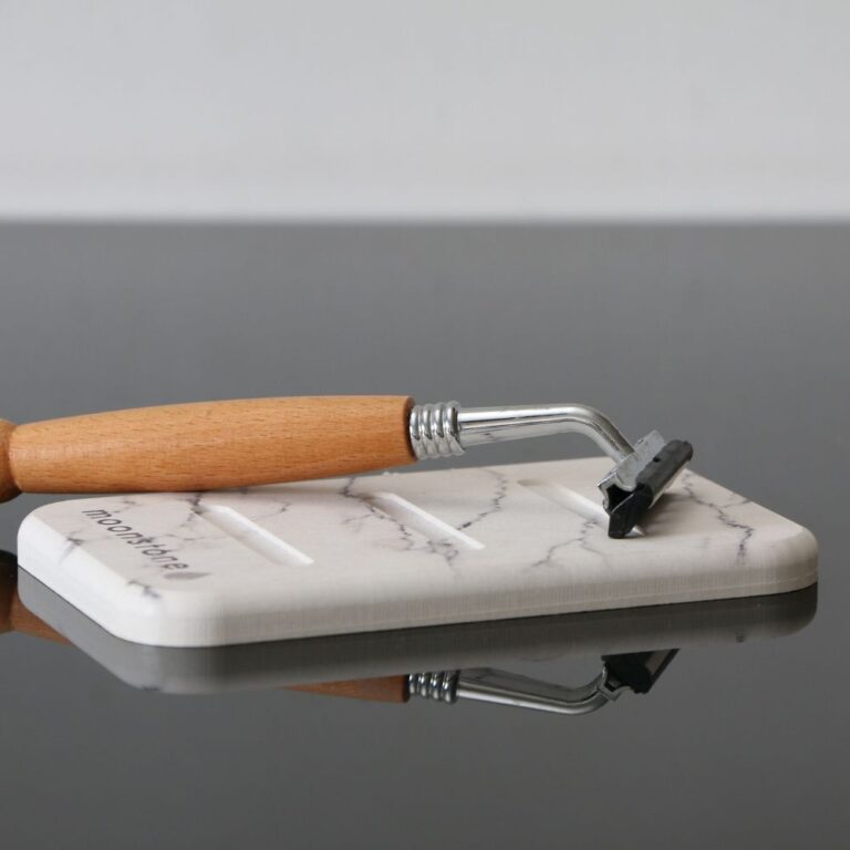 Porte-savon diatomite antidérapant - Solution pratique pour garder votre savon propre