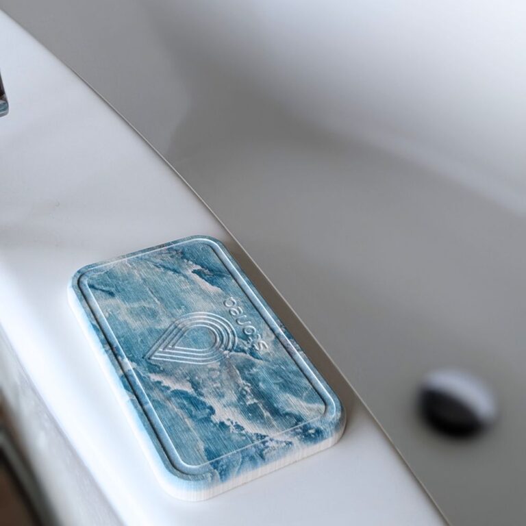 Porte-savon absorbant - Chic et fonctionnel en diatomite