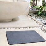 Tapis de bain Gris Orage en diatomite Terra