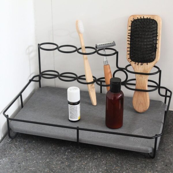 Rangement en pierre pour salle de bain humide, anti-moisissure