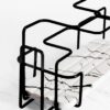 Rangement en pierre design pour salle de bain épurée