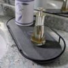 Rangement en pierre absorbante, idéal pour salle de bain