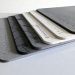Tapis de Bain en Diatomite Blanc Éternel - Séchage Ultra-Rapide, Antidérapant, 100% Naturel