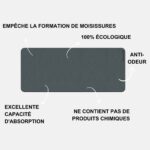 2 Grands tapis de bain diatomite Vatten XL