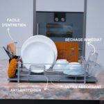 Grand égouttoir Acier en diatomite Framma