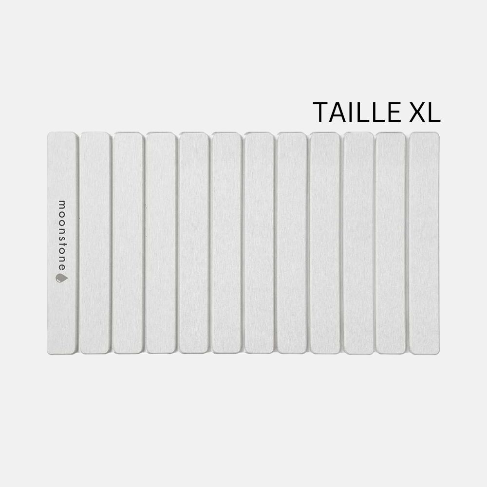 Grand tapis de bain pliable en diatomite Agilis XL