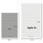 Grand tapis de bain en diatomite bambou Agilis XL