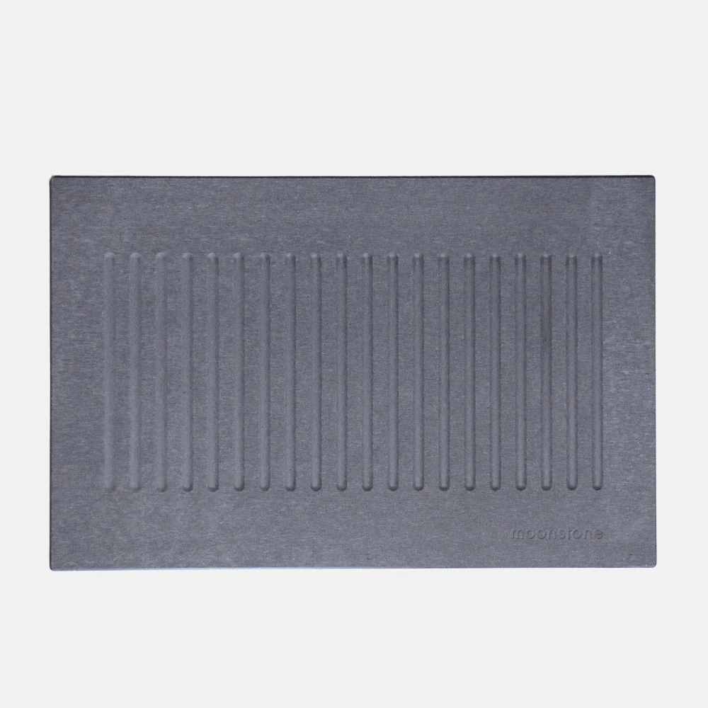 Tapis de bain Gris Orage en diatomite Terra Lina