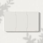 Tapis de bain grande taille Blanc Eternel en diatomite Modula