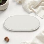 Tapis de bain Blanc Éternel en diatomite Aurora