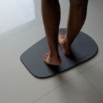 Tapis de bain Gris Orage en diatomite Galea