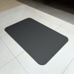 Tapis de bain souple Gris Orage en diatomite Vatten