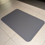 Tapis de bain souple Gris Orage en diatomite Vatten