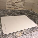Tapis de bain souple Gris Nuage en diatomite Vatten