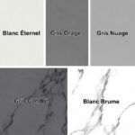 Tapis de bain pliable Gris Orage en diatomite Agilis
