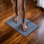 Tapis de bain Gris Orage en diatomite Terra Lina