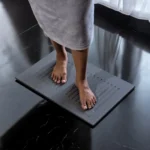 Tapis de bain Gris Orage en diatomite Terra Lina