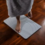 Tapis de bain Gris Nuage en diatomite Terra Vela