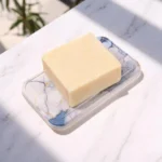 Porte-savon Bleu Saphir en diatomite Lunis