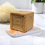 Porte-savon Beige Ambre en diatomite Lunis