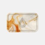Porte-savon Beige Ambre en diatomite Lunis
