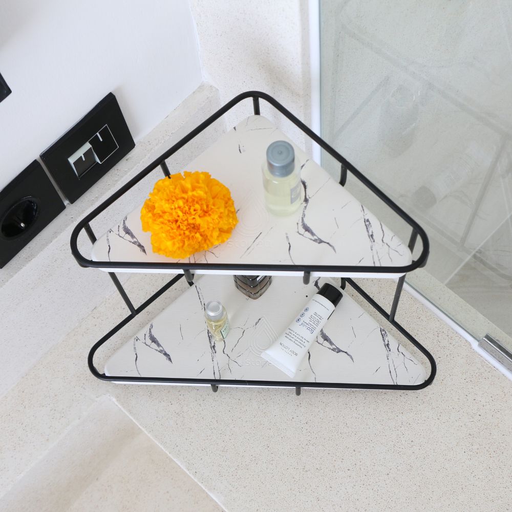 Organisateur maquillage Blanc Coral en diatomite Triyan