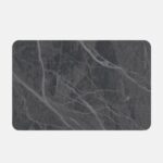 Tapis de bain Gris Nocturne en diatomite Terra