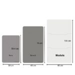 Tapis de bain grande taille en diatomite Modula