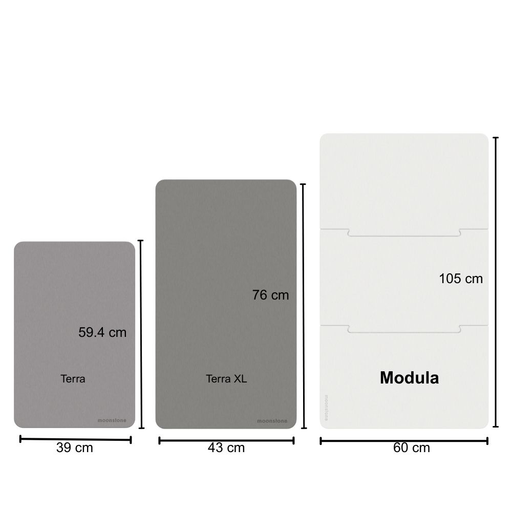 Tapis de bain grande taille en diatomite Modula
