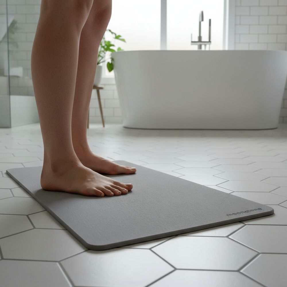 Grande taille tapis de bain en diatomite Terra XL