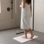 Tapis de bain Rose Agate en diatomite Essence