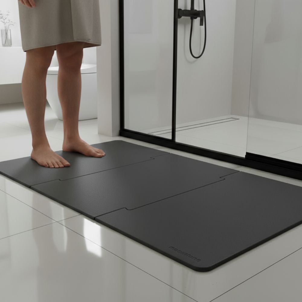 Tapis de bain grande taille en diatomite Modula