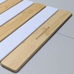 Tapis de bain pliable Bambou Tigré en diatomite Agilis