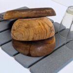 Tapis de vaiselle Gris Orage en diatomite Agilis