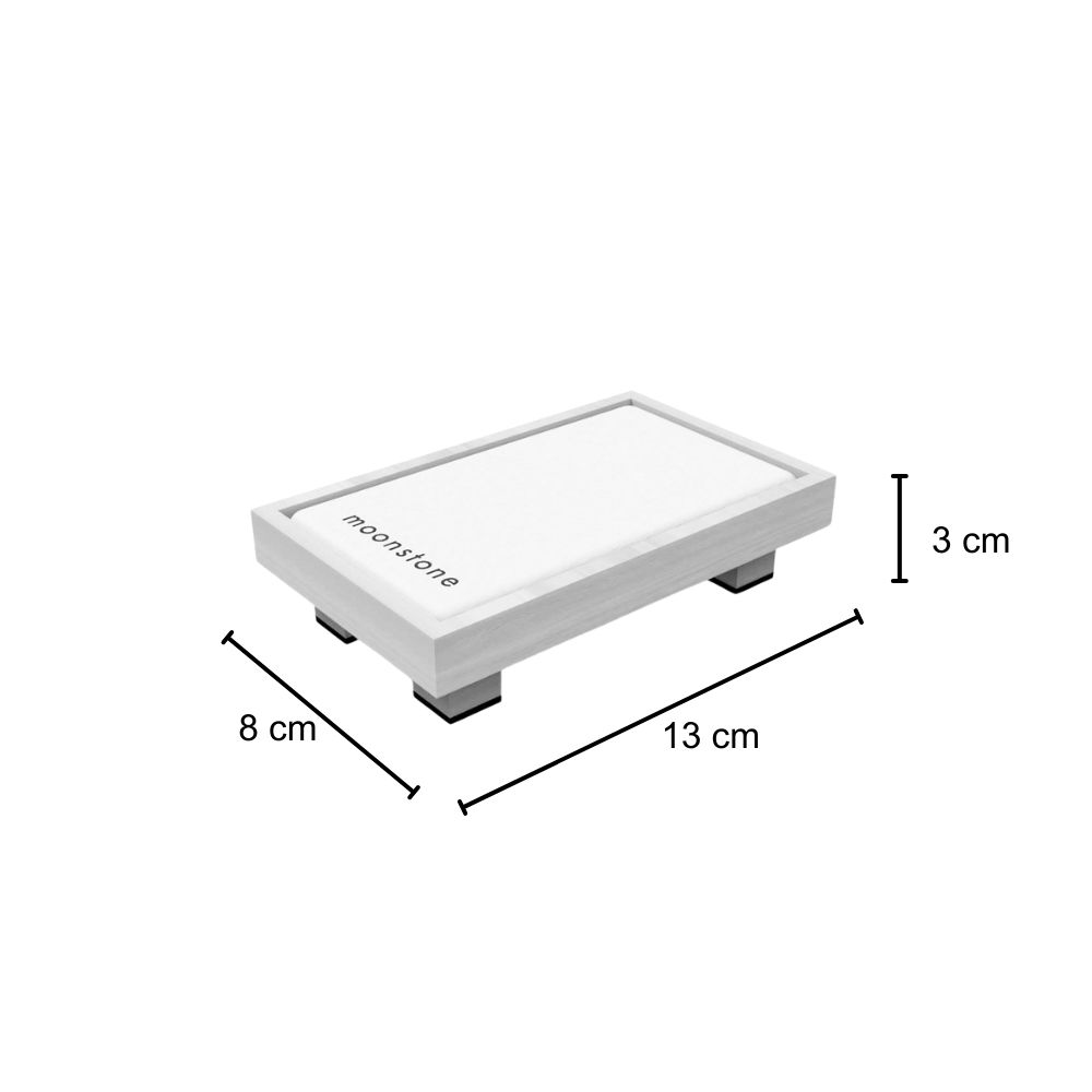 Porte-savon en diatomite bambou Lunis