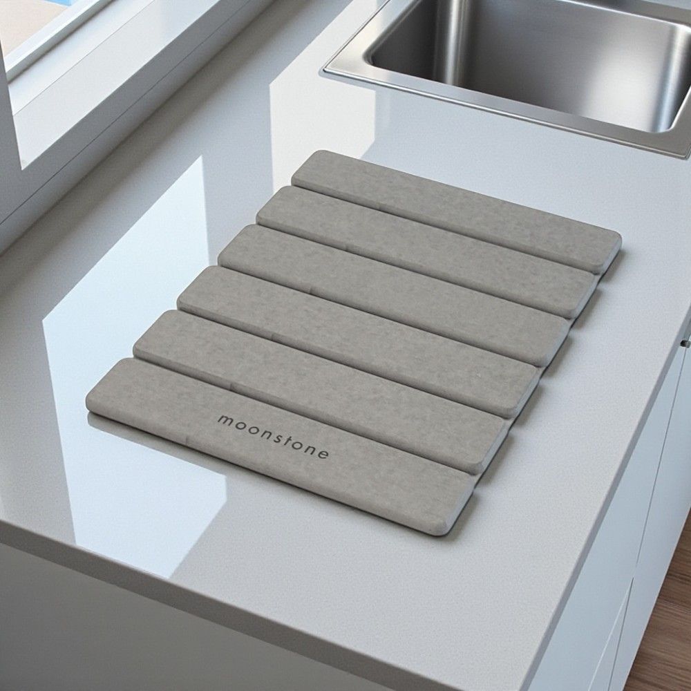 Tapis de vaiselle en diatomite Agilis