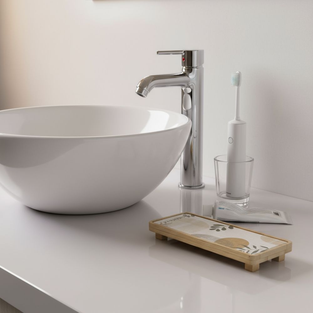 Rangement en diatomite bambou Stella