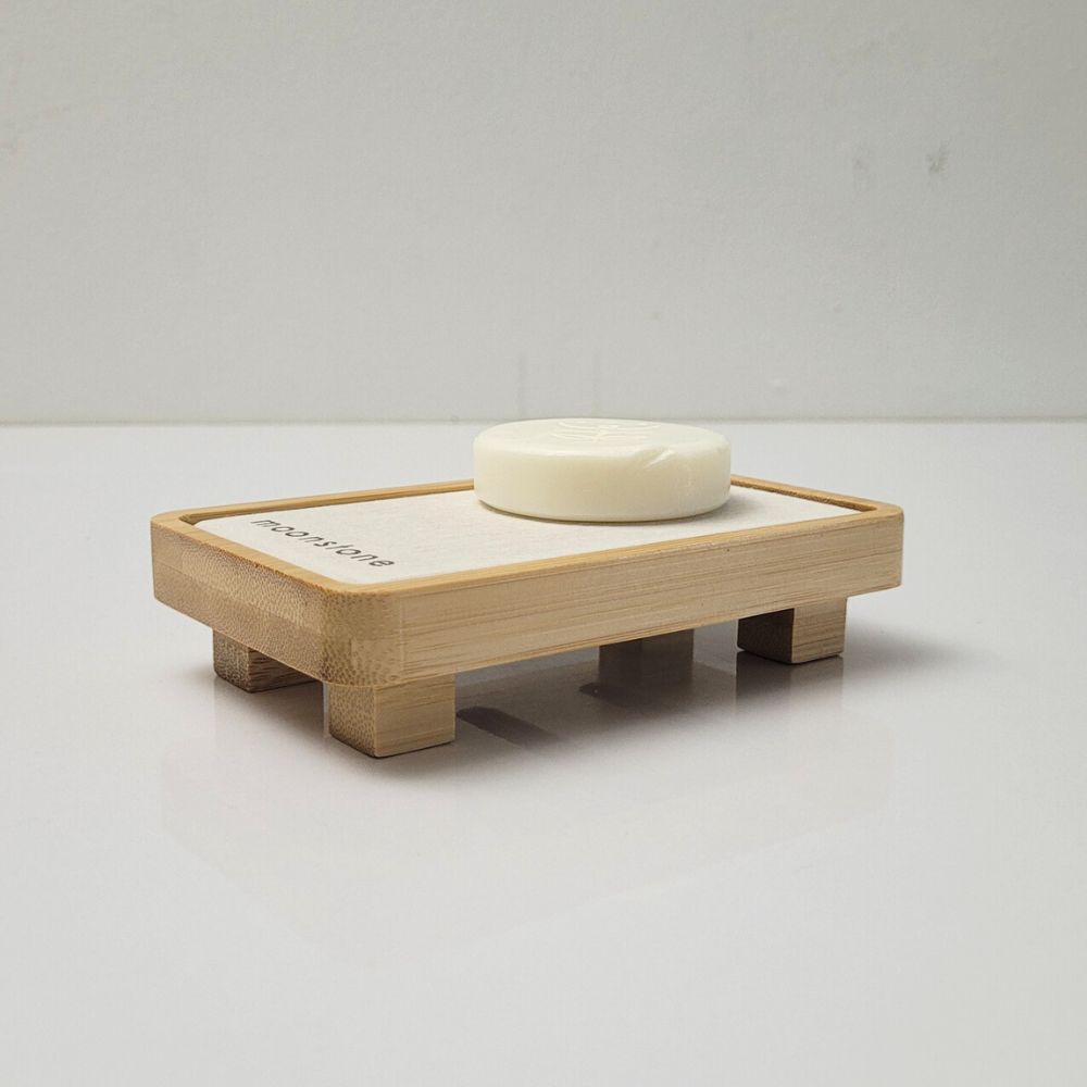 Porte-savon en diatomite bambou Lunis