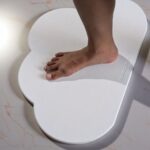 Tapis de bain en diatomite Nuage