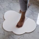 Tapis de bain en diatomite Nuage